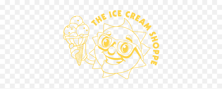 Premium Gold Ice Cream Emoji,Chocolate Scoop Emoticon