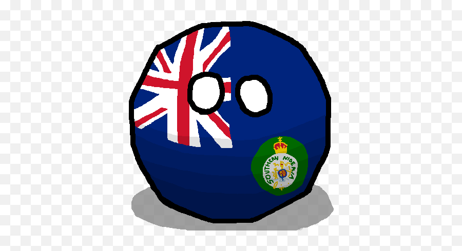 British Southern Nigeriaball - Caribbean Countryballs Emoji,( O Y O ) Emoticon