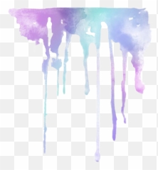 Manchas Acuarela Sticker By Lessli Cr - Pastel Paint Drip Png Emoji,Acuarela Emojis