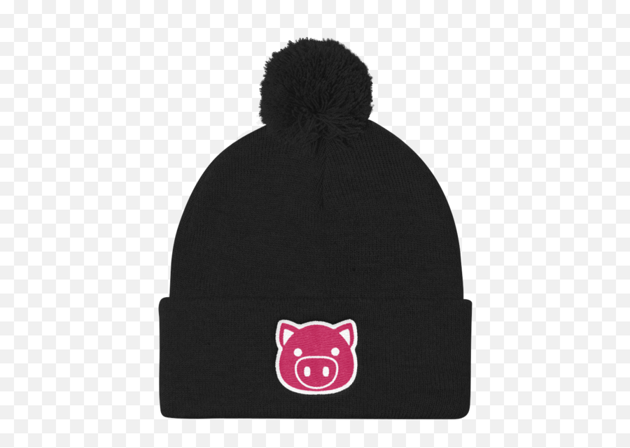 Emoji Pig Beanie - Beanie,Pink Hats Emojis