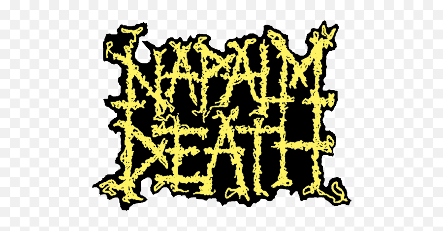 Extreme Metal Logos - Napalm Death Logo Emoji,Grindcore Music Note Emoticon