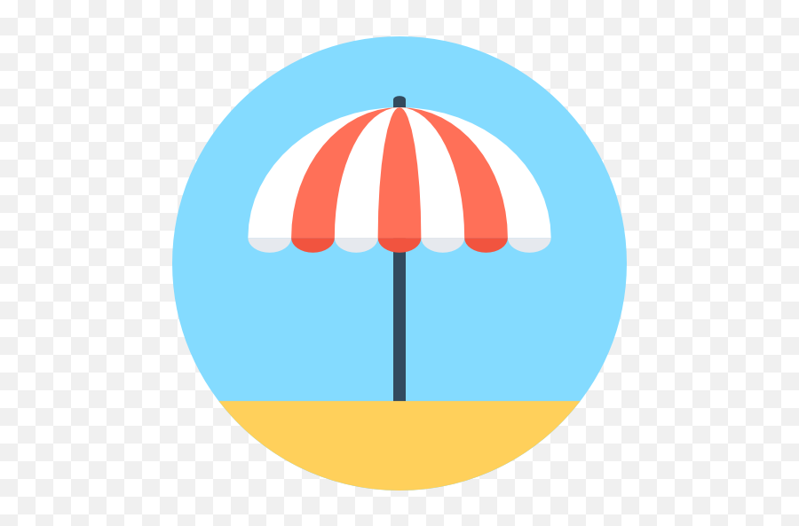 Sun Umbrella Free Vector Icons Designed - Portable Network Graphics Emoji,Beach Umbrella Emoji