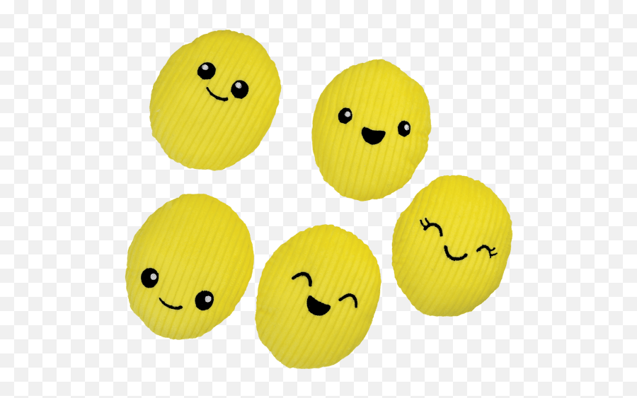 Potato Chips Fleece Pillow - Happy Emoji,Emoticon Pillow