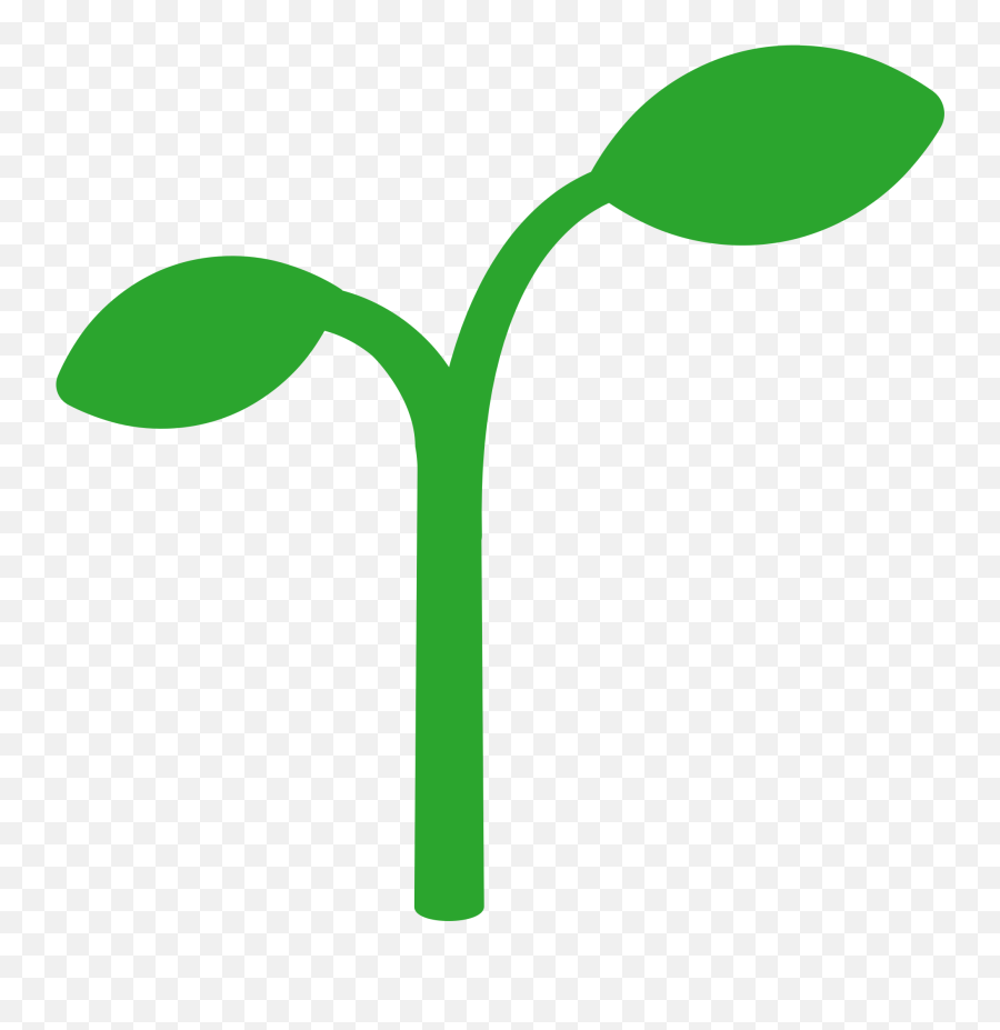 Seedling Emoji - Planta Emoji Png,Sprout Emoji