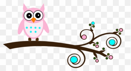 Owl Border Clip Art - Bath Salts For Baby Showers Emoji,Owl Emotion Vectors