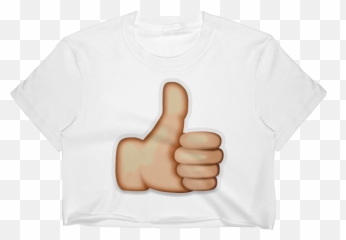 Download Emoji Crop Top T - Thumb,Emoji Language