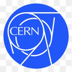 Cern Logo On Blue Womenu0027s T - Shirt For Sale By Nikki Sandler Logo Cern Emoji,Boson X Emoticons