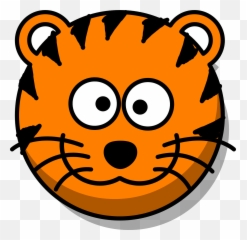 Tiger Cartoon Face Nice Pics - Marcus Cinema Emoji,Rosy Cheeks Emoji