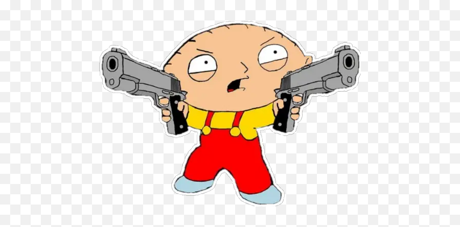 Sticker Maker - Stewie Griffin Emoji,128x Gun Emoji