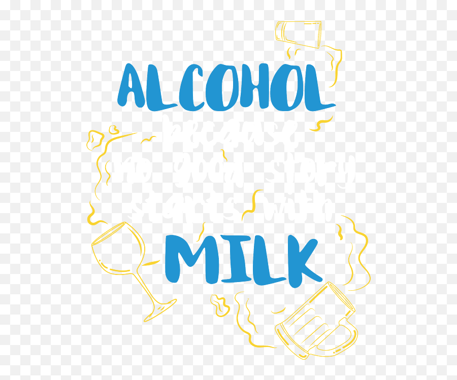 Alcohol And Milk - Drinking For Men Women Drinking Team Gift Emoji,Beer Drinking Fb Emoticons