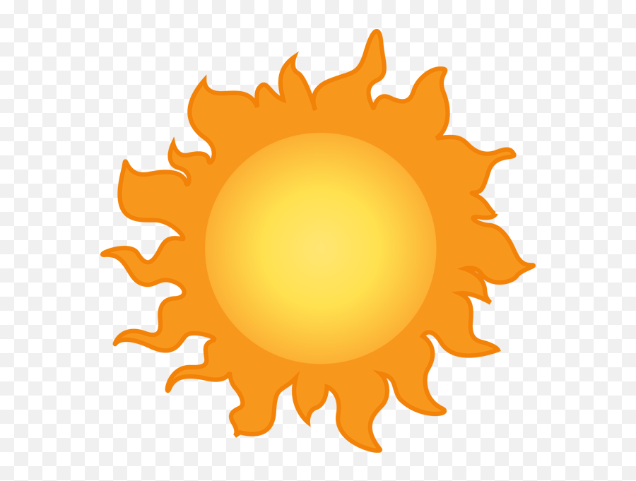 Sunny Clipart The Cliparts 3 Clipartbarn - Weather Symbols Emoji,Weather Emojis Images