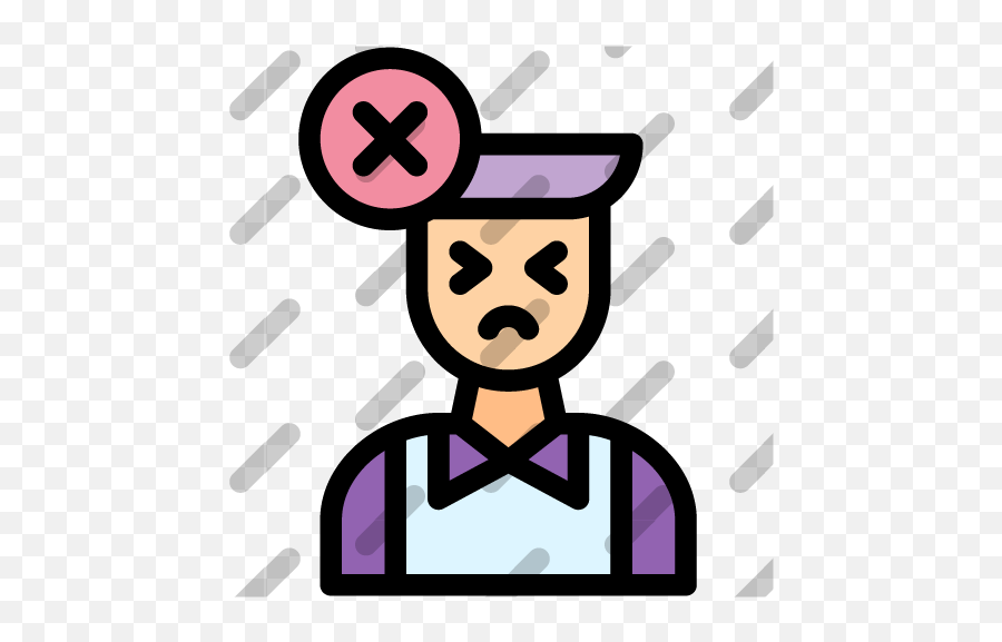 Headache Icon Iconbros Emoji,Git Confused Emoji