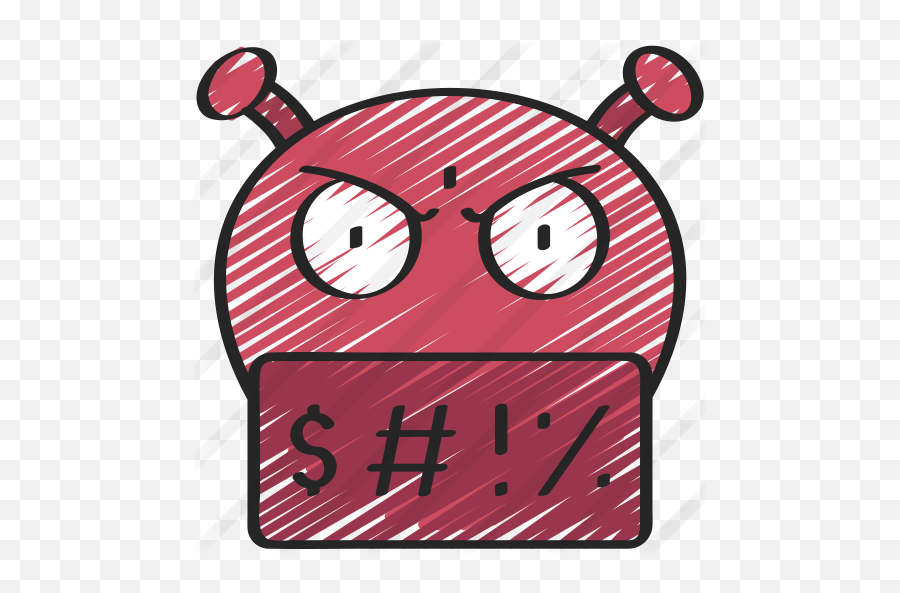 Curse - Free Smileys Icons Dot Emoji,Cursed Emoji Sad