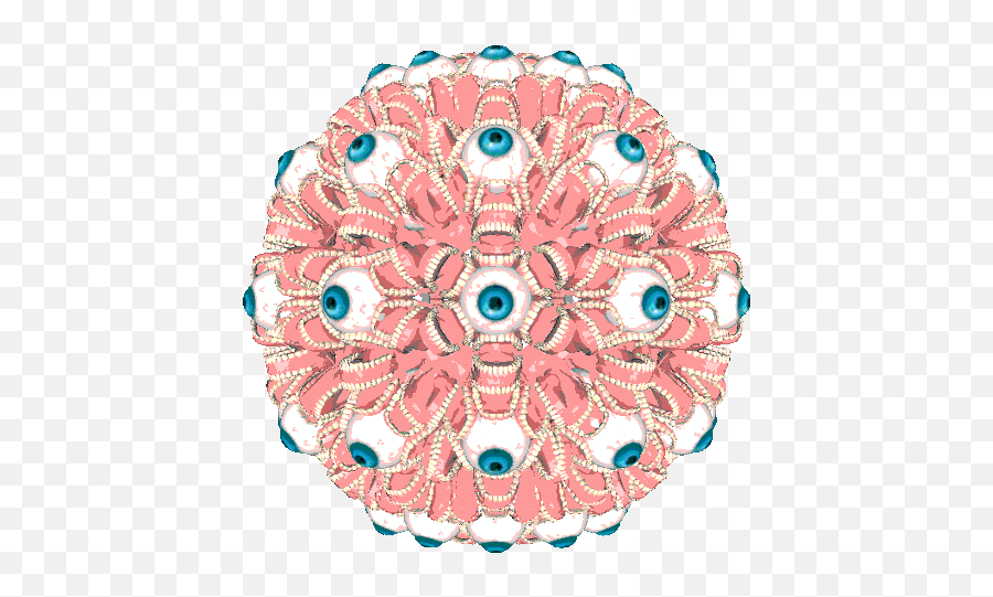Eyes Planet Blue Pink Scary Weird Sticker By Miriam - Psychedelic Transparent Emoji,Weird Eye Emoji