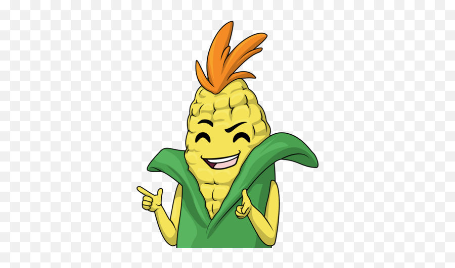 Cob - Happy Emoji,Corn Cob Emoji