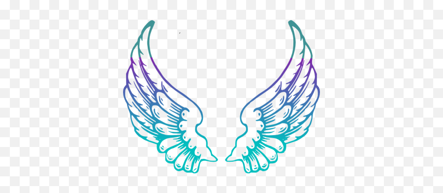 Guardian Png And Vectors For Free Download - Dlpngcom Angel Wings Drawing Outline Emoji,Guardian Angel Emoji
