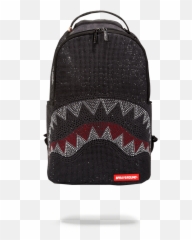 Trinity Shark Backpack - Sprayground Trinity Backpack Emoji,Marvel Emoji Backpack