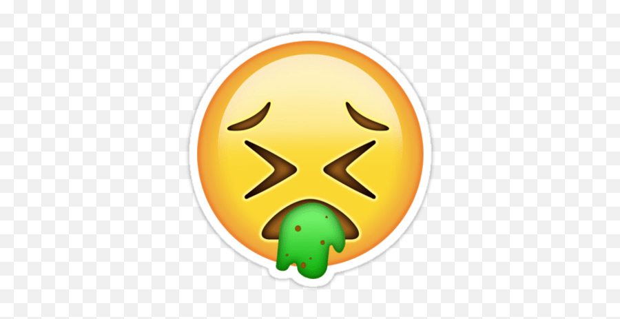 Crying Emoji Transparent Png - Stickpng Sick Emoji Transparent,Screaming Emoji