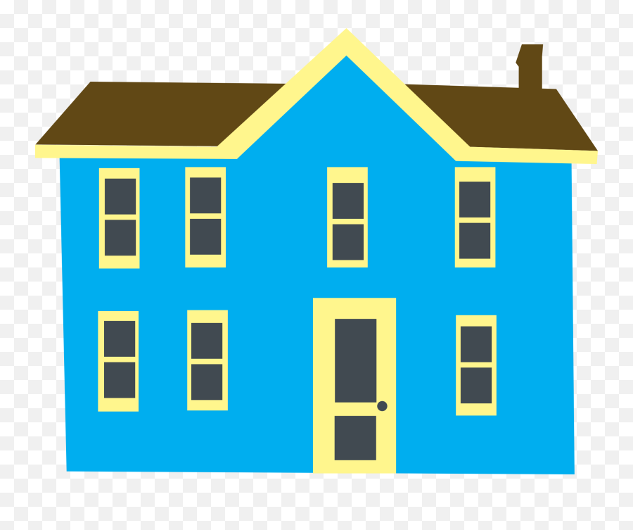 Free Animated Pictures Of Houses Download Free Clip Art - Big Blue House Clipart Emoji,Houses Emoji