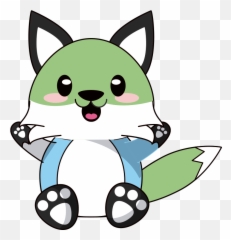 Sticker Cartone Animato Volpe Colorata Anime - Animaux Kawaii Emoji,Diavoletto Emoticon