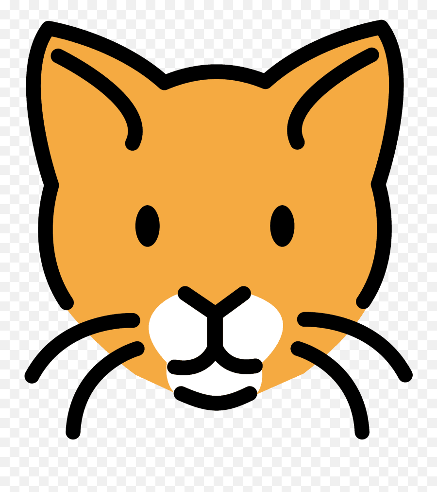 Cat Face Emoji - Dot,Cat Emoji Transparent