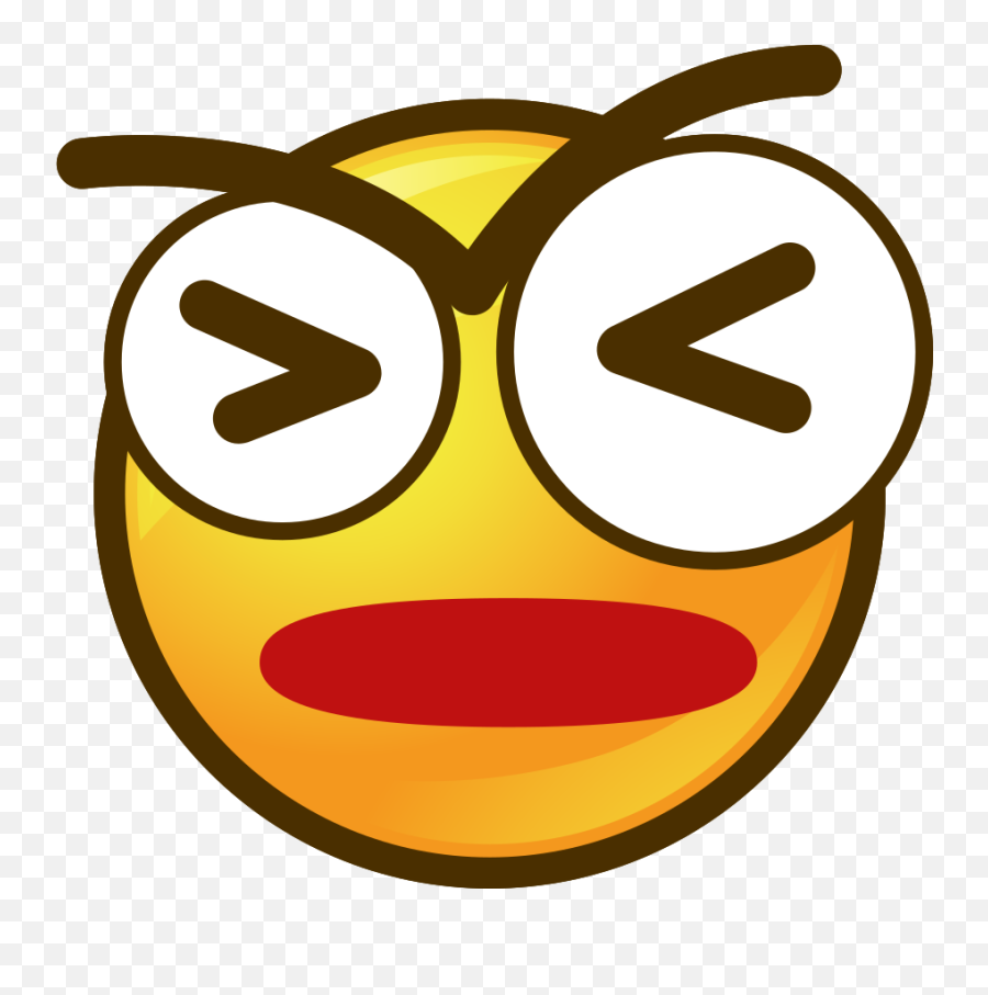 Free Emoji Circle Face Ouch Png With Transparent Background - Emoji,:$ Emoji