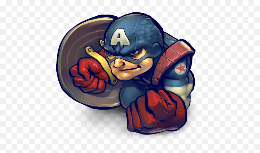 Comics Captain America Icon - Captain America Avatar Icon Emoji,Captain America Emoji