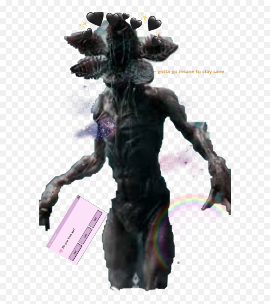 Strangerthings Demogorgon Sticker By Mamaeleven - Demogorgon Clear Background Emoji,Demogorgon Emoji