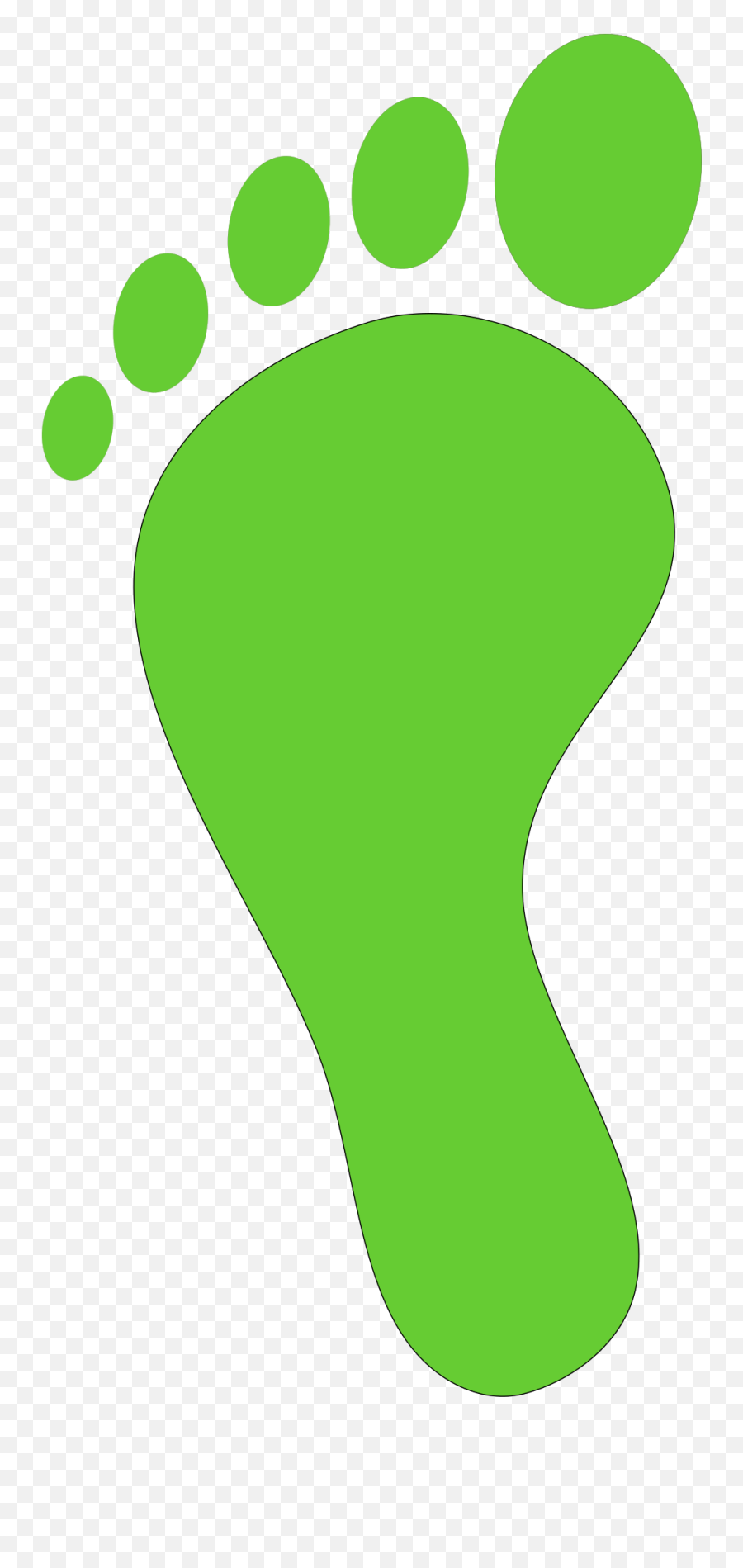 Footprints Clipart Cute Footprints - Clipart Feet Vector Emoji,Footprint Emoji