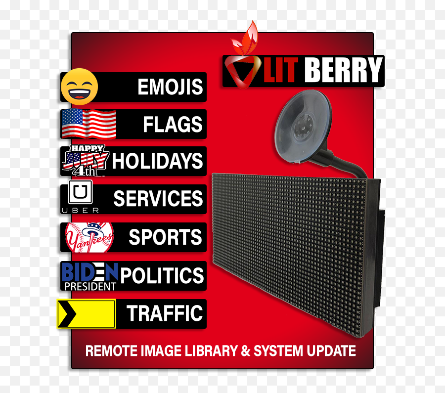 Lit Berry - Interactive U0026 Innovated Led Display Remote Wimpy A Casa Do Bacalhau Emoji,Lit Emojis