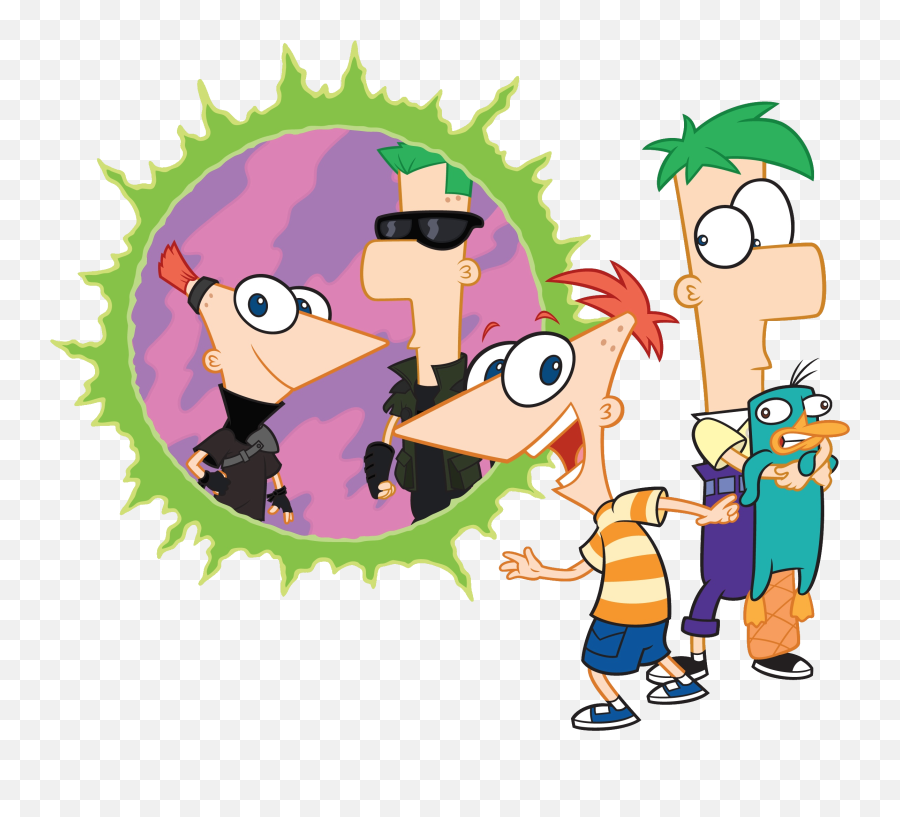 The 2nd Dimension Phineas And Ferb Fanon Fandom - Grown Up Older Phineas And Ferb Emoji,Phineas And Ferb Jeremy Character Emotions