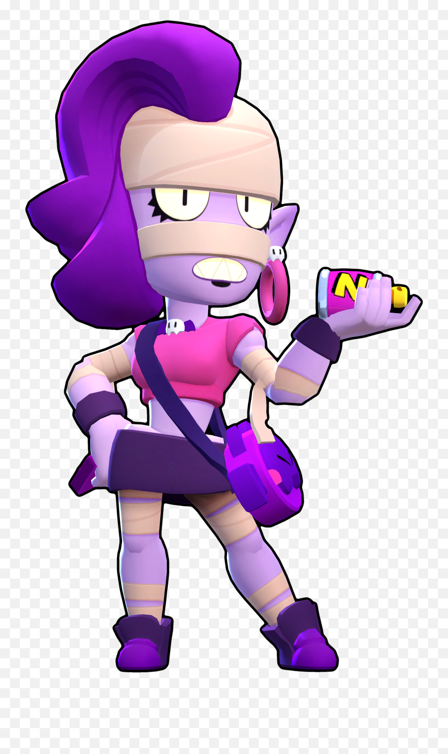 Emz Brawl Stars Wiki Fandom - Brawl Stars Emz Skins Emoji,Level 312 Emoji Pop