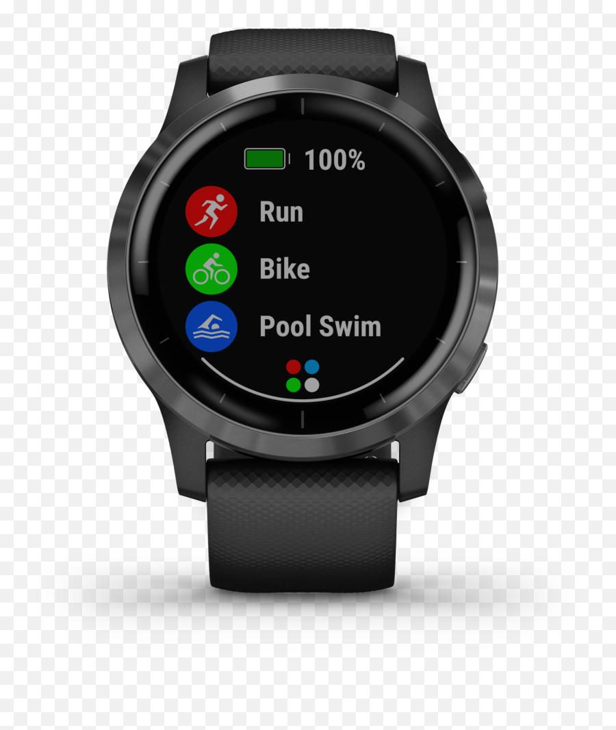Garmin Vívoactive 4 - Smartwatch Garmin Vivoactive 5 Emoji,Emotion Gray Silicone Smartwatch