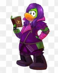 Mal Club Penguin Wiki Fandom - Party Descendants Evie Mal Emoji,Emojis Easy Animation Descendants