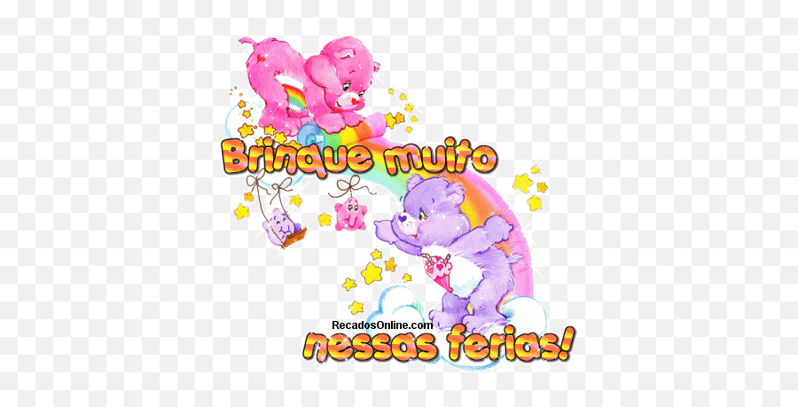 Férias - Care Bear Background Emoji,Imagenes De Emoticon Mugsy Gif