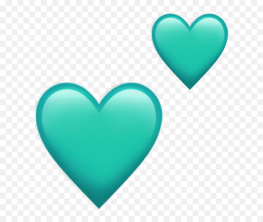 Download Blue Emojis Emoji Hearts Heart Heartemoji - Girly,Emoji Hearts Transparent