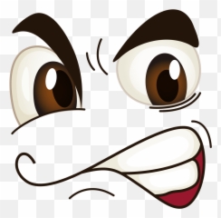 Silly Faces Cute Faces Funny Faces Face Expressions - Dibujo De Piña Enojada Emoji,Silly Face Emoji