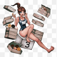 Danganronpa - Aoi Asahina Emoji,Leon Kuwata Emoticon