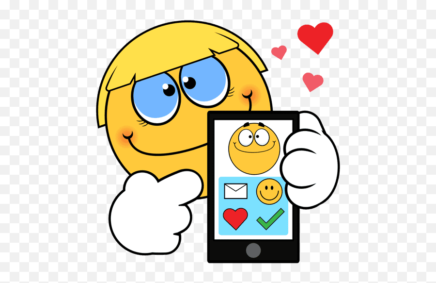 Emoji Sticker - Happy,Meep Emoji