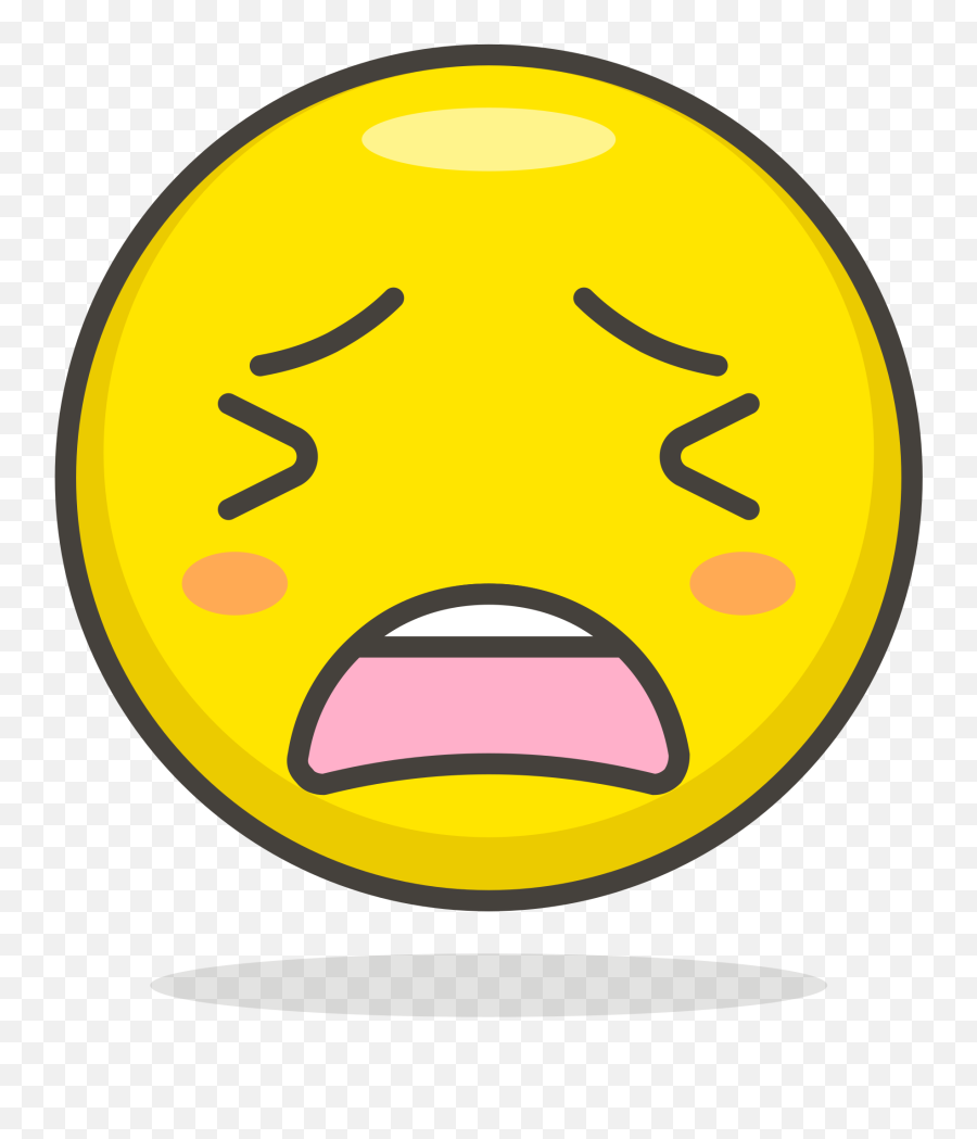 Thinking Face Emoji Clipart - Worried Face,Hand Over Face Emoji