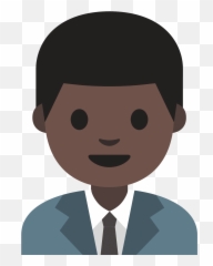 Man Office Worker Emoji Clipart - Suit Separate,Businessman Emoji