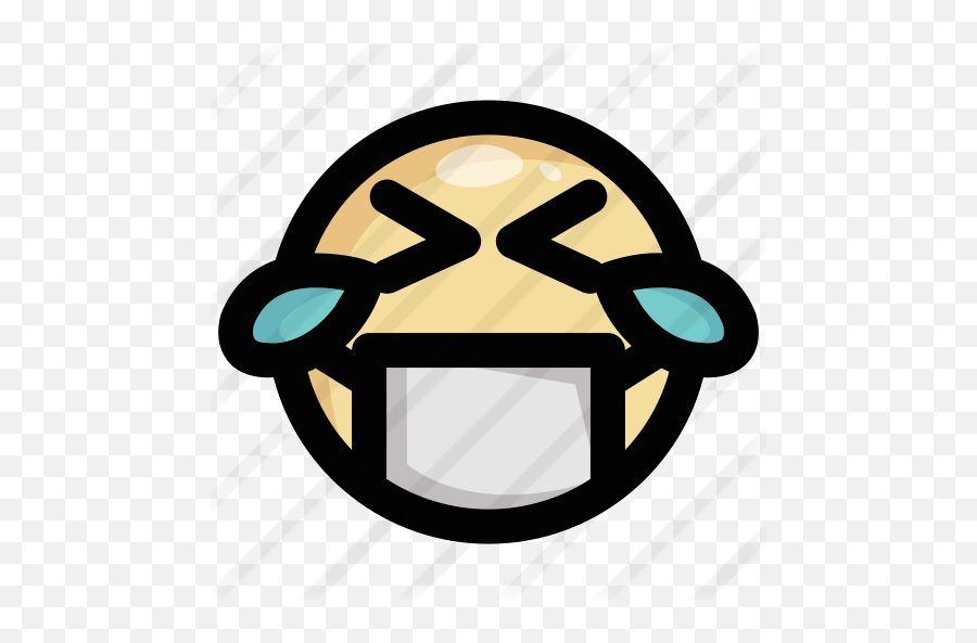 Laughing - Dot Emoji,Laughing Emoji Mask