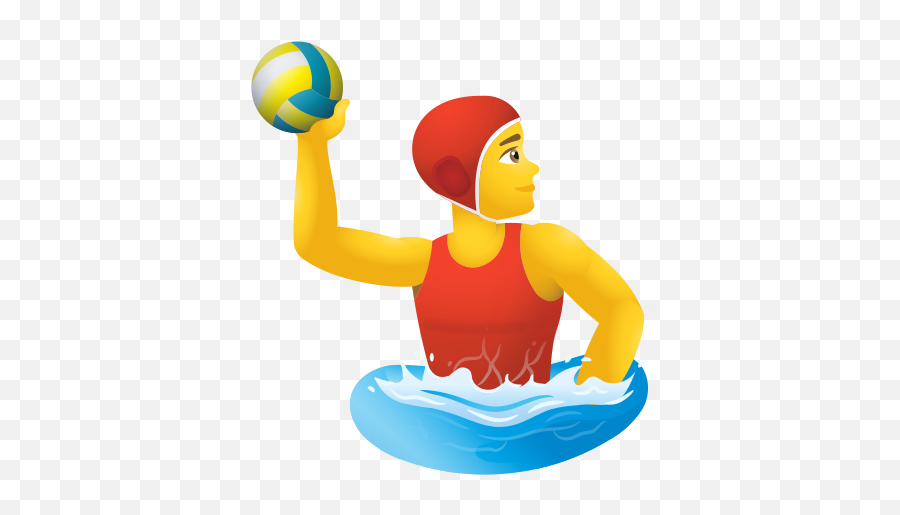 Man Playing Water Polo Icon - Water Polo Dessin Emoji,Swimming Pool Emoji