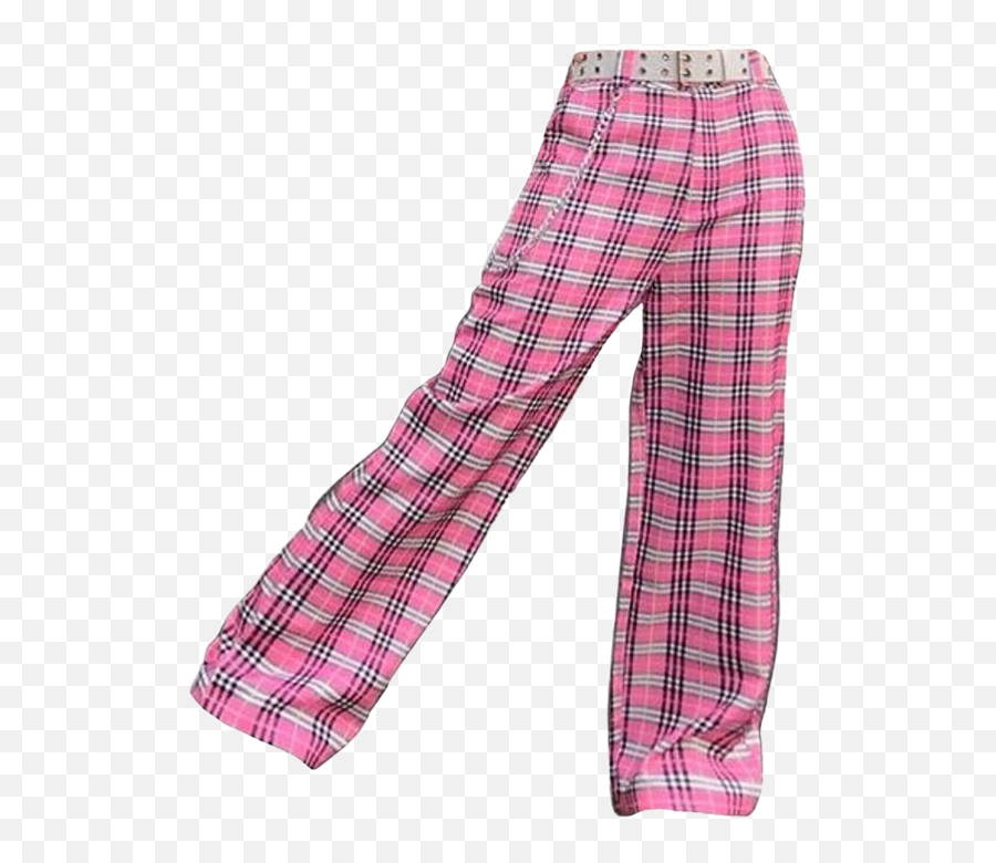Niche Trousers Pink Punk Pants Sticker - Pink Pants Png Emoji,Pink Punk Emojis
