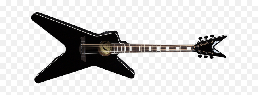 Dean Ml Acoustic Electric Classic Black - Black Dean Ml Emoji,Guitars Display Emotion