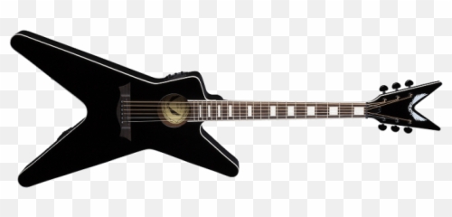 Dean Ml Acoustic Electric Classic Black - Black Dean Ml Emoji,Guitars Display Emotion