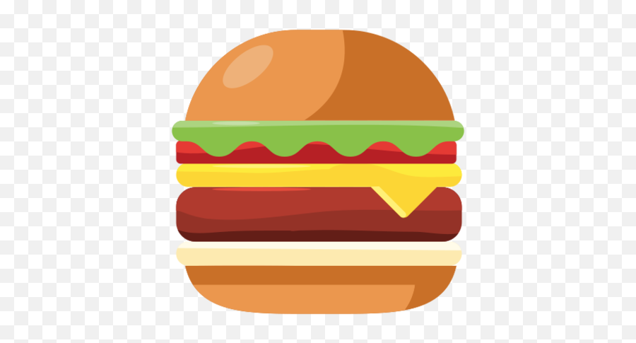 Burger Fast Food Hamburger Free Icon - Icone Hamburger Emoji,Fries And Burgers Made Out Of Emojis