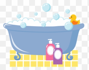 Sh Th Ch Words - Bubble Bath Bath Clipart Emoji,Bathtub Emoji Clipart