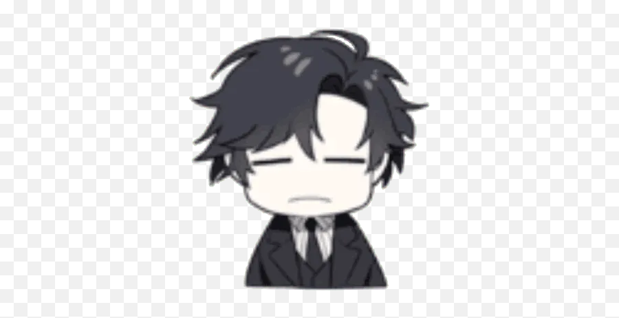 Mystic Stickers Set For Telegram - Mystic Messenger Gif Stickers Emoji,Jumin Hans Emojis