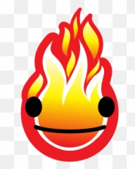 Hot Fire Flame Emojis - Republic Of Saugeais Flag,Heat Emoji